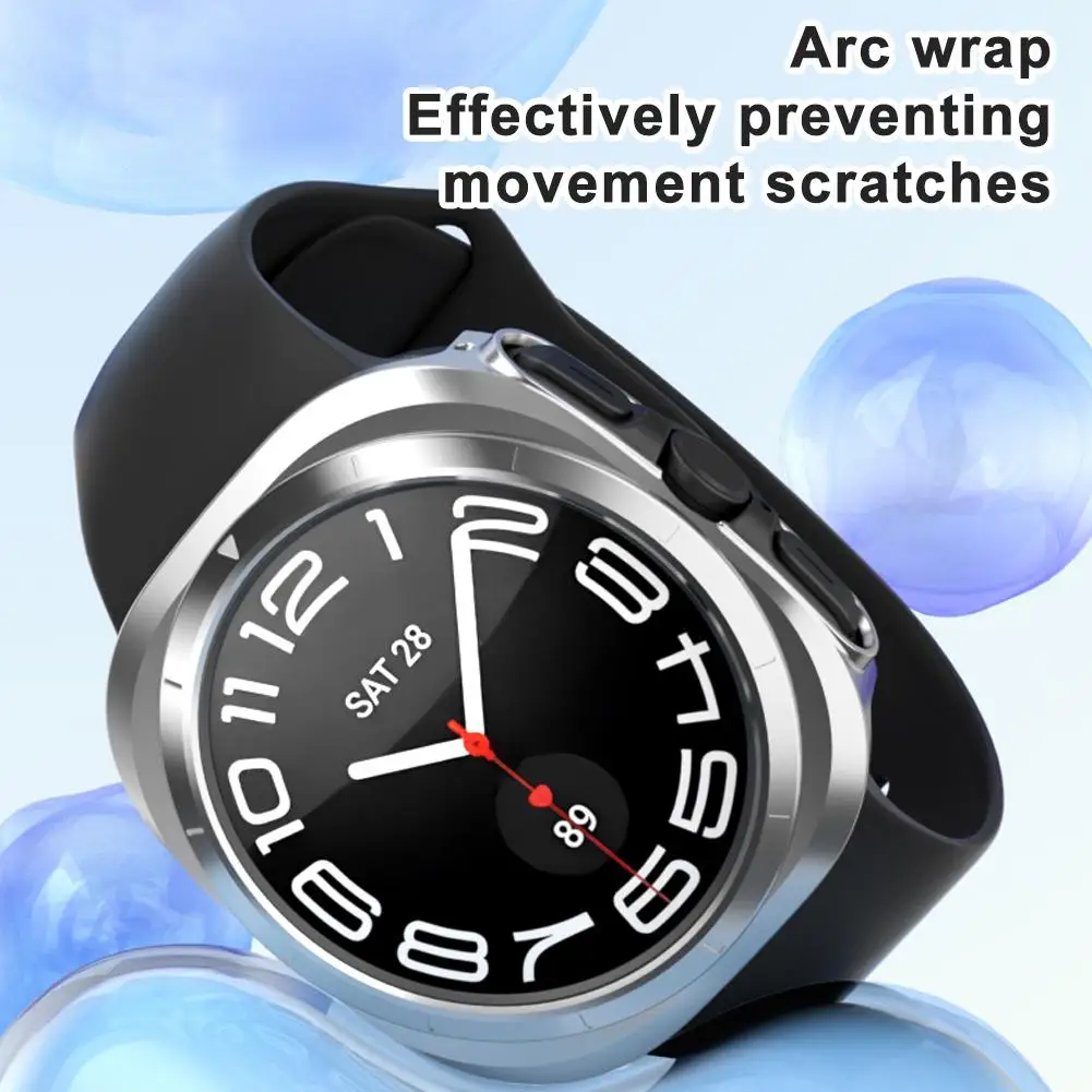 PC Watch Protective Case Suitable For Samsung Galaxy Watch 7 Ultra Anti Scratch Collisions For Watch Decoration Accessories