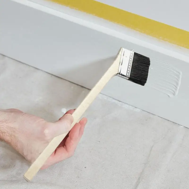 

Кисть для рисования мебели Эргономичная кисть для обустройства дома для наружного лака Уход за лодкой Внутренняя паста Потолки