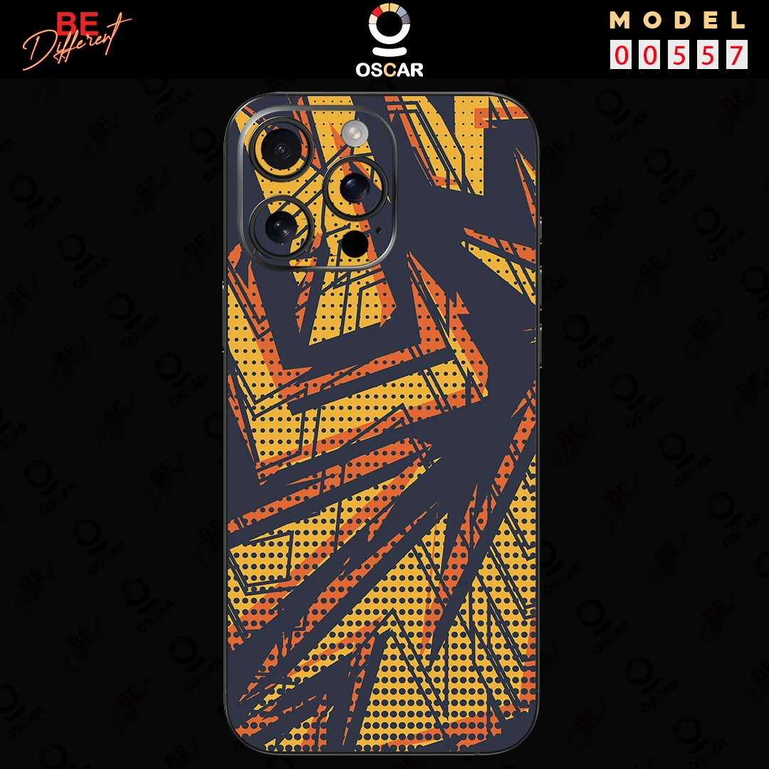 ملصق فينيل ملون لهاتف آيفون 17/16 /16 برو ماكس / 15 / 14 / 13 / 12 / 11 فليم واقي كامل #3