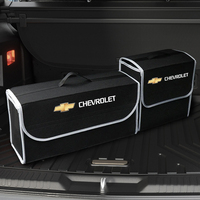 Car Trunk Organizer Box Large Capacity Folding Storage Bag For Chevrolet Captiva Colorado Cruze Spark Malibu Trax Aveo CORVETTE