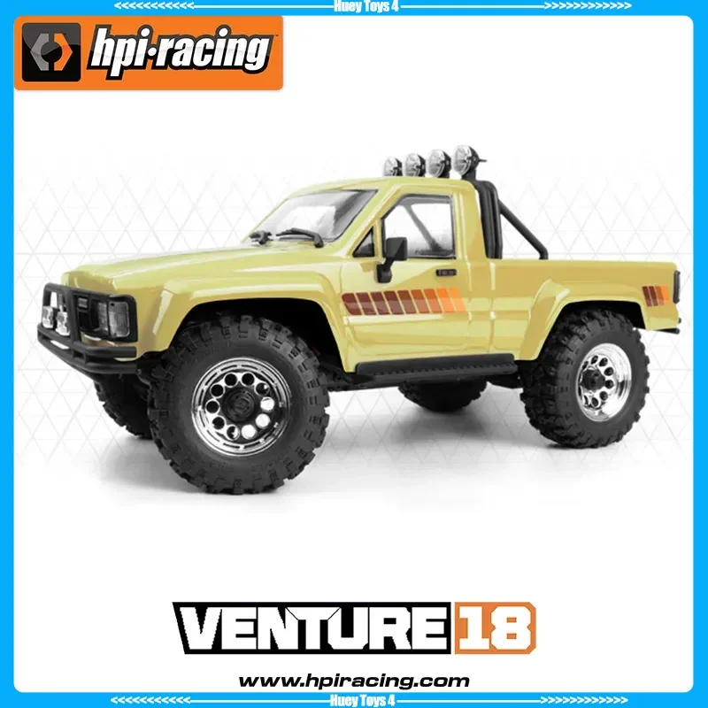 Hpi 1/18 Venture télécommande brossée/sans balais Simulation Hilux Sr5 4wd véhicule d'escalade tout-terrain jouet pour enfants cadeau