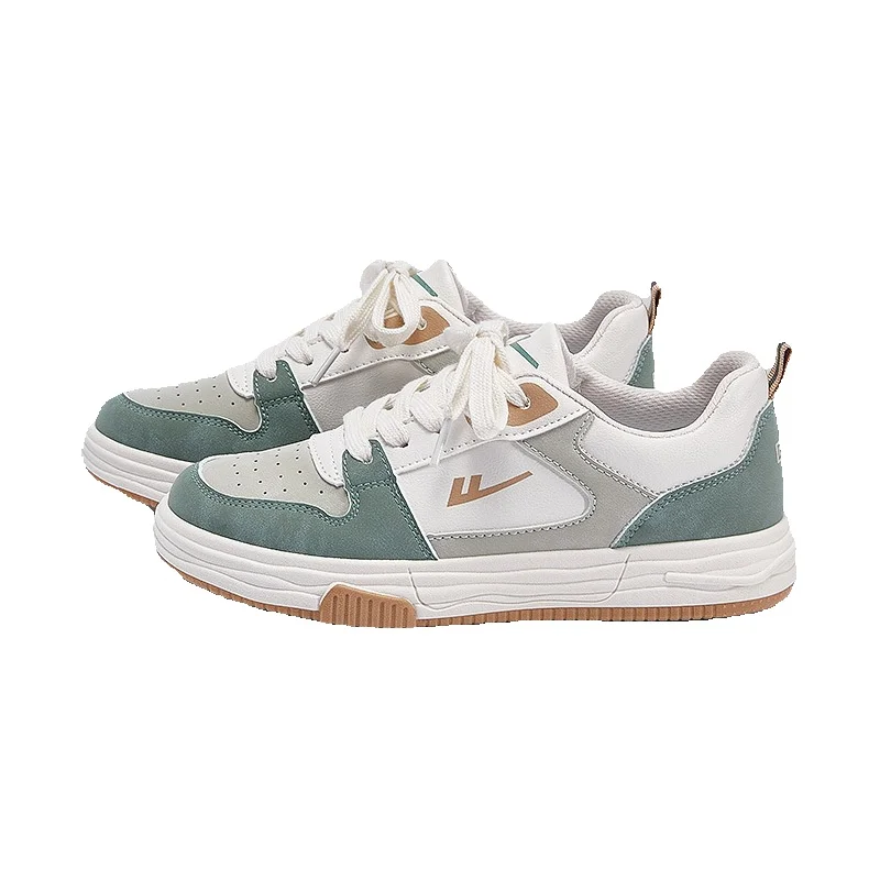 Warrior Women's Shoes 2025 New Spring White Shoes Women's Niche Casual Red Sneakers Versatile Shoes_vogvips.com