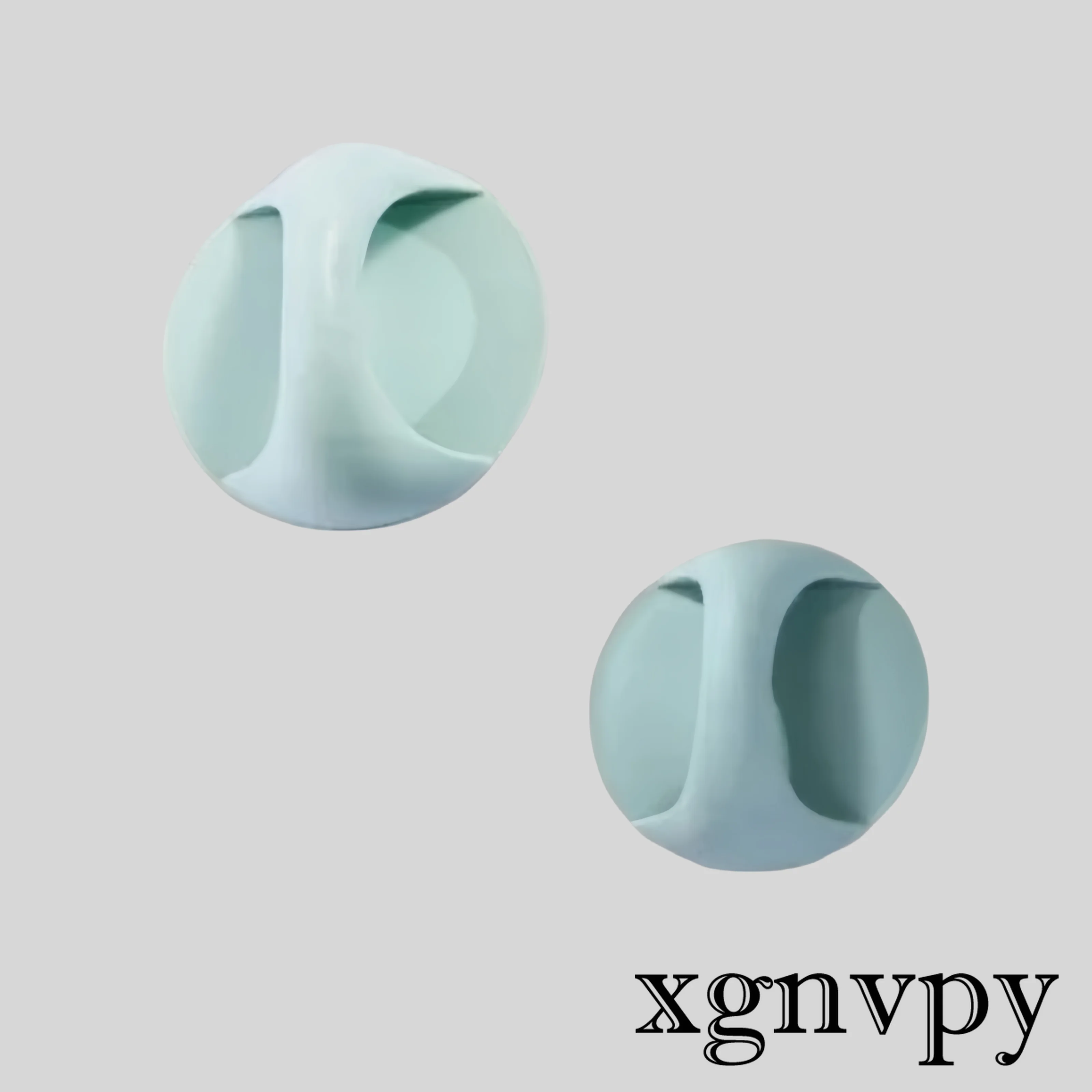 xgnvpy 2pcs Punch-Free Round Sticky Door Handles for Cupboards Windows Drawers Wardrobes Balcony Glass Sliding