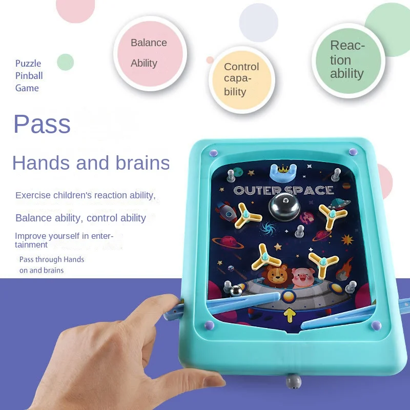 جهاز لعبة الكرة والدبابيس للأطفال ذو سطح المكتب ، ألعاب لعبة الكرة والدبابيس التفاعلية للأطفال ، ألعاب لوح الرماية للأطفال ، ألعاب للأولاد والبنات #2