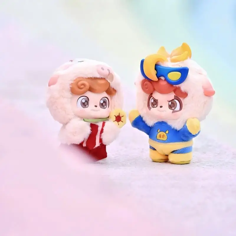 Q Kid GG Bond Super Bro Series Blind Box Q Baby Vinyl Mystery Box GG Bond Plush Surprise Bag Keychain Pendants Decor Girl Gifts