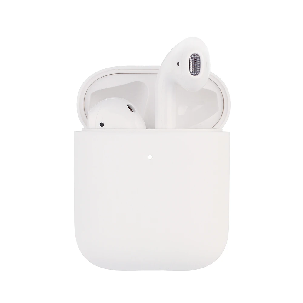 حافظة من السيليكون الناعم لسماعات Apple Airpods حافظة بلوتوث لاسلكية لسماعات الأذن غطاء حماية لحقيبة Airpods Ear Pods
