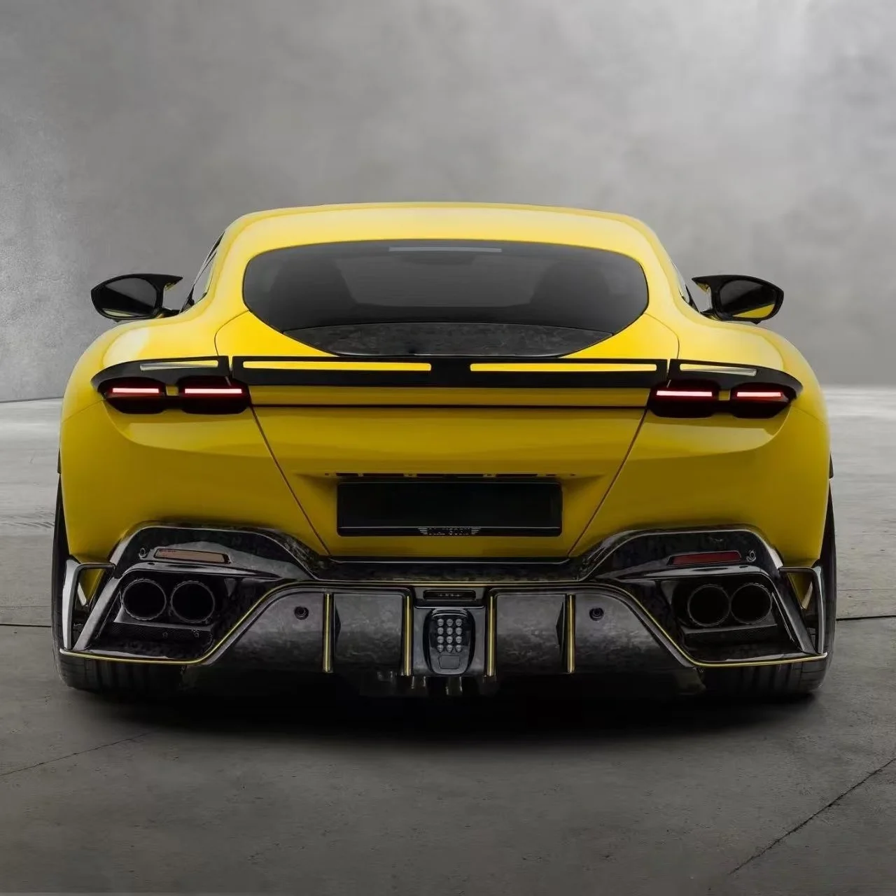 For   Msy Style Body Kit for Roma Exterior Aerodynamic Surround Upgrade Parts