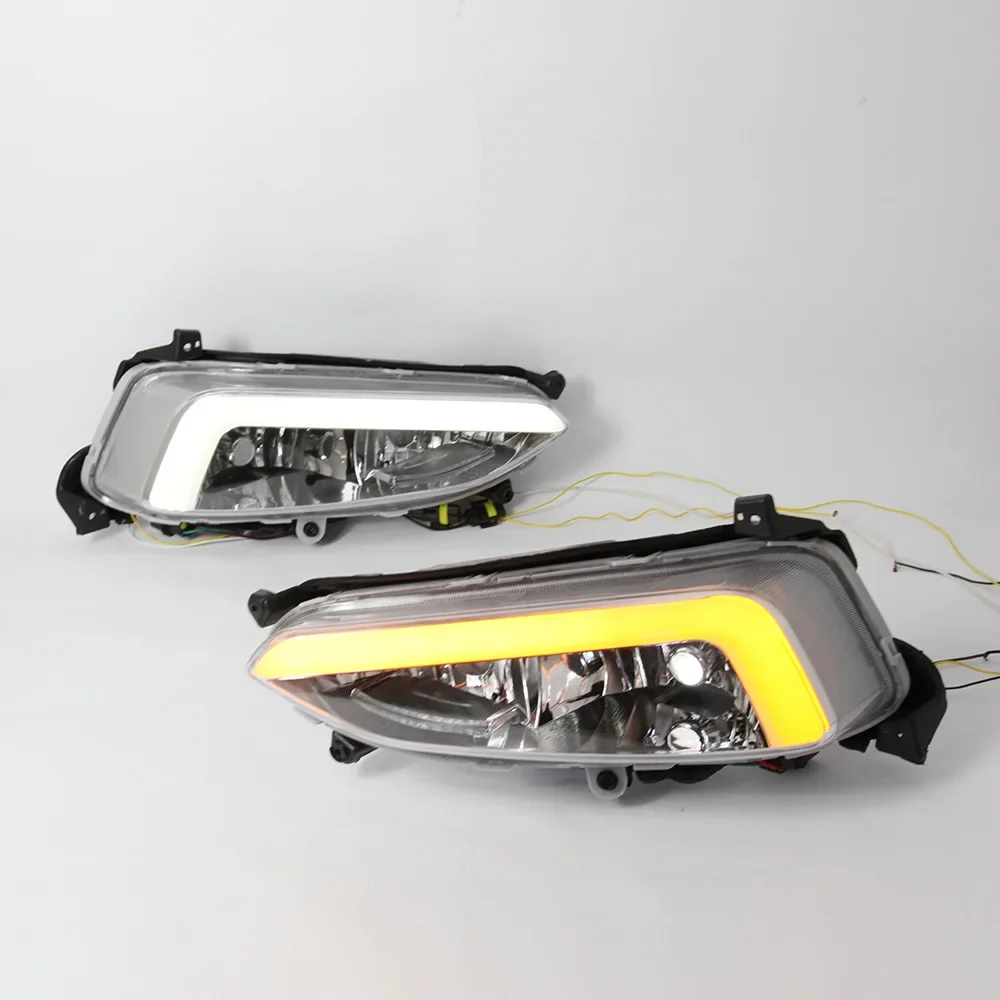 Front Bumper Fog Light  Foglight Day Light for Hyundai HY Santa Fe IX45 2013 2014 2015