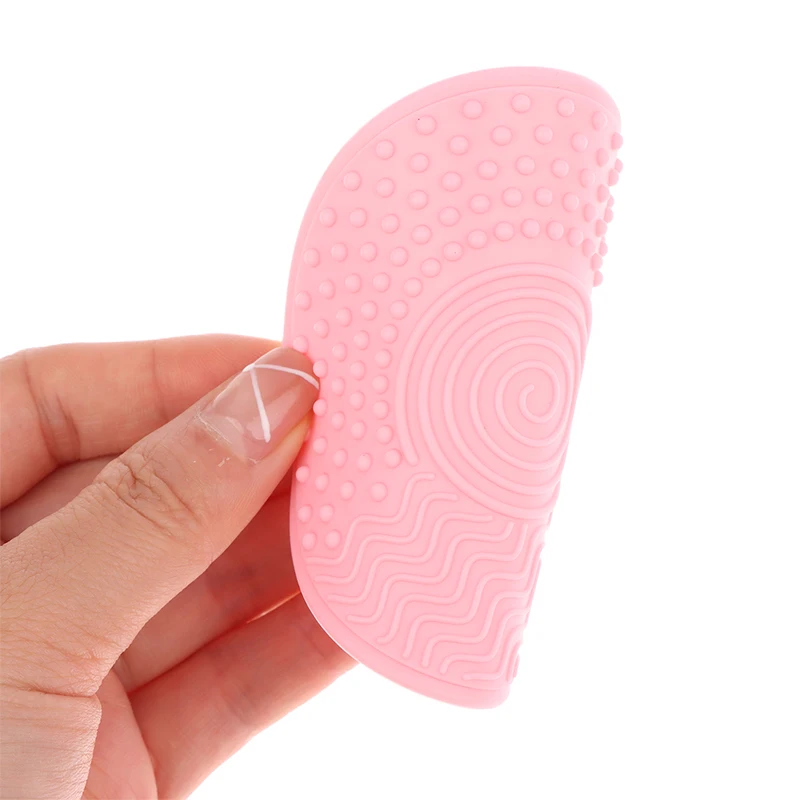 Silicone Brush Cleaner Cosmetic Make Up Washing Brush Gel Cleaning Mat Foundation Makeup Brush Cleaner Pad Scrubbe Board