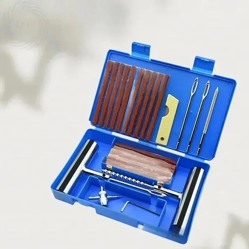 

New Car Tire Repair Tool Tire Repair Kit Studding Tool Set Auto Bike Motorcycle Tire Repair Puncture Plug Car Accessories