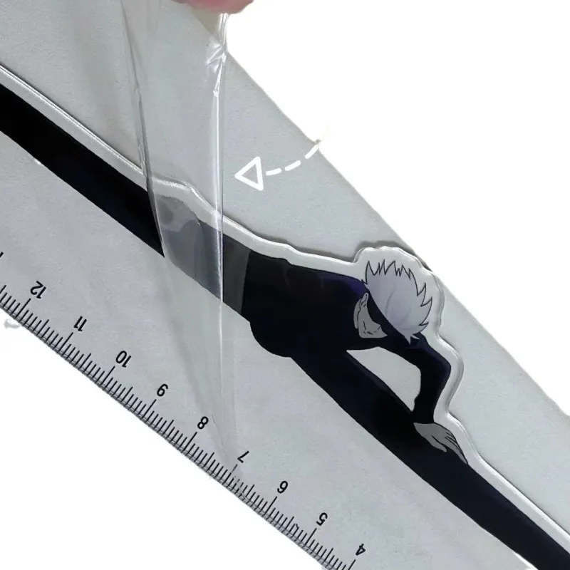 

Anime Jujutsu Kaisen Series Ruler Cute Cartoon Character Gojo Satoru Creativity Printing Ruler Drawing Tool Boys Stationery