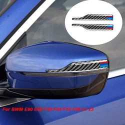 Auto außen für BMW 1 2 3 4 5 7 Serie x3 x4 x5 x6 Kohle faser Rückspiegel Anti-Rub Strip Protector Antik ollisions aufkleber