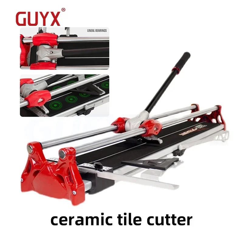 85/100/120CM Manual Tile Pushing Knife Tile Cutting Machine New Track Rock Workbench Brick Polished Plate Tile Cutting Machine