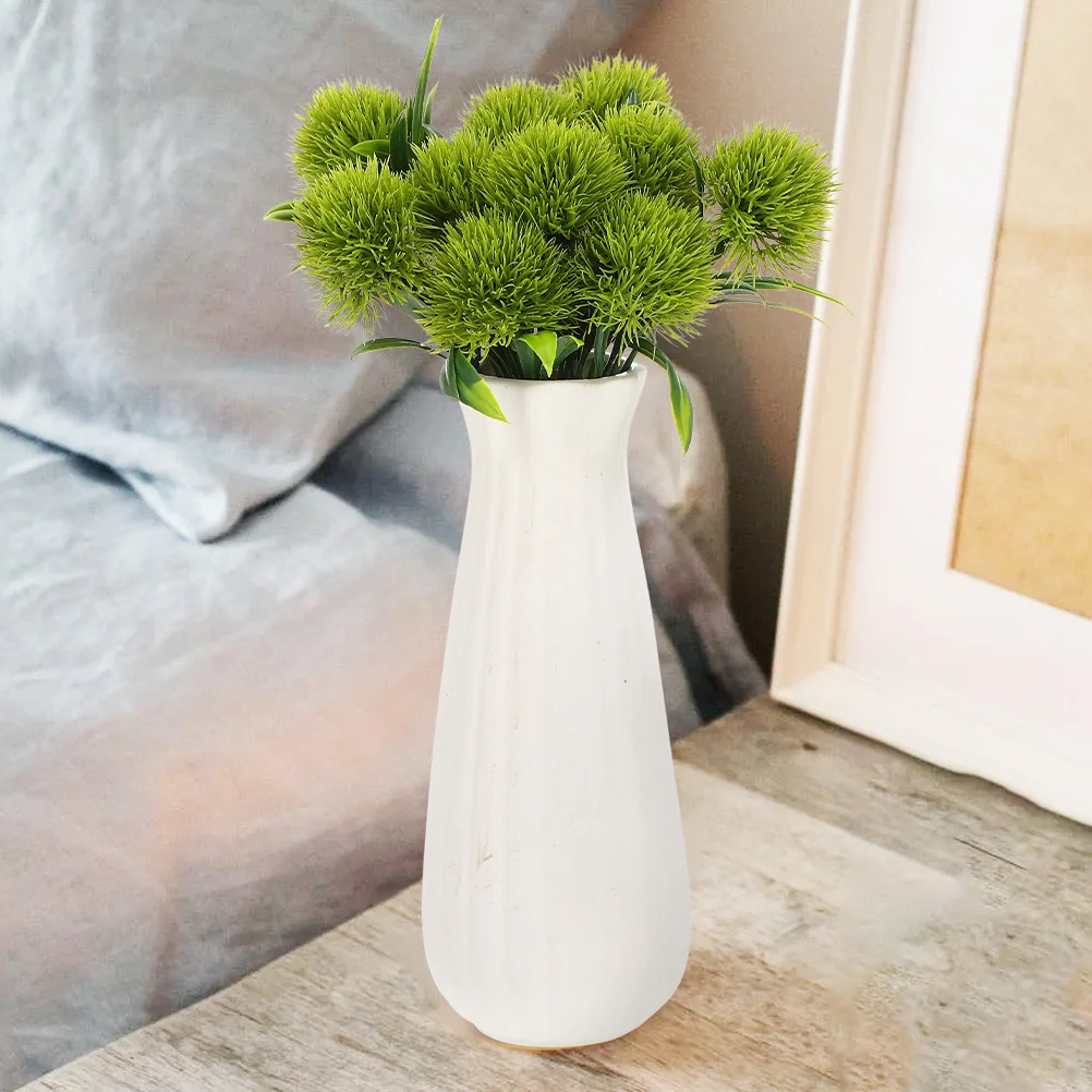 

15Pcs Realistic Faux Dandelion Flowers Artificial Floral Bouquets for Wedding Home Outdoor Decorative Simulation Dandelion