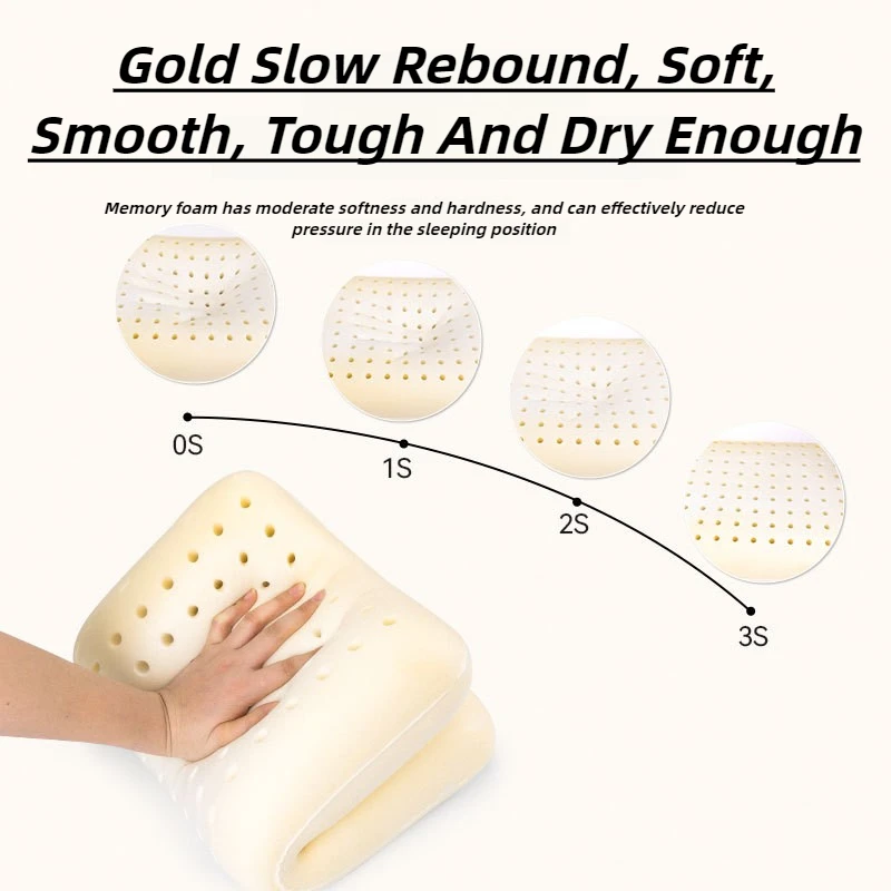 HIKEMAN وسادة التخييم في الهواء الطلق رغوة الذاكرة السفر وسادة عنق الرحم المحمولة الغداء كسر وسادة وسادة الذاكرة انتعاش بطيء