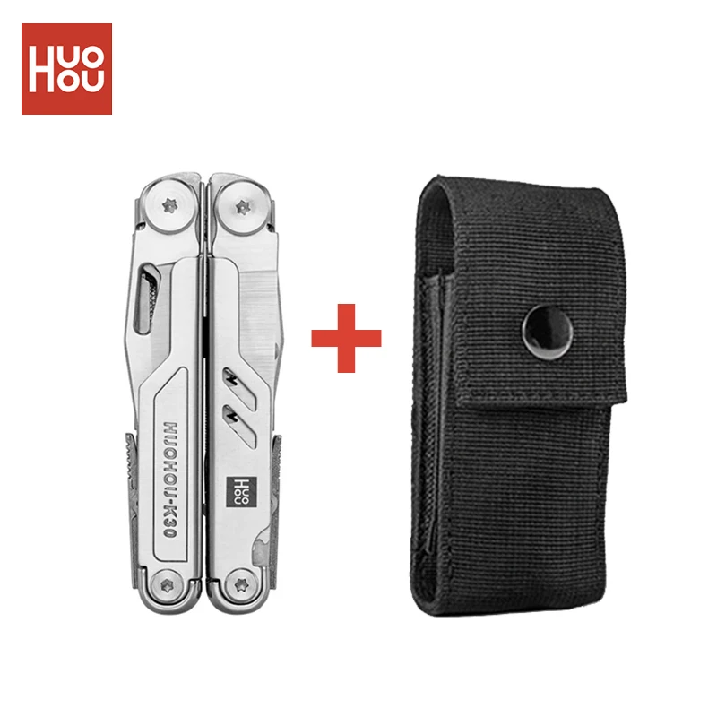 HuoHou K30 Pro 18-in-1 Multitool Tangen, Zakmes, Schaar, Zaag, Draagbaar, Outdoor, Camping, Multifunctioneel EDC Zakgereedschap