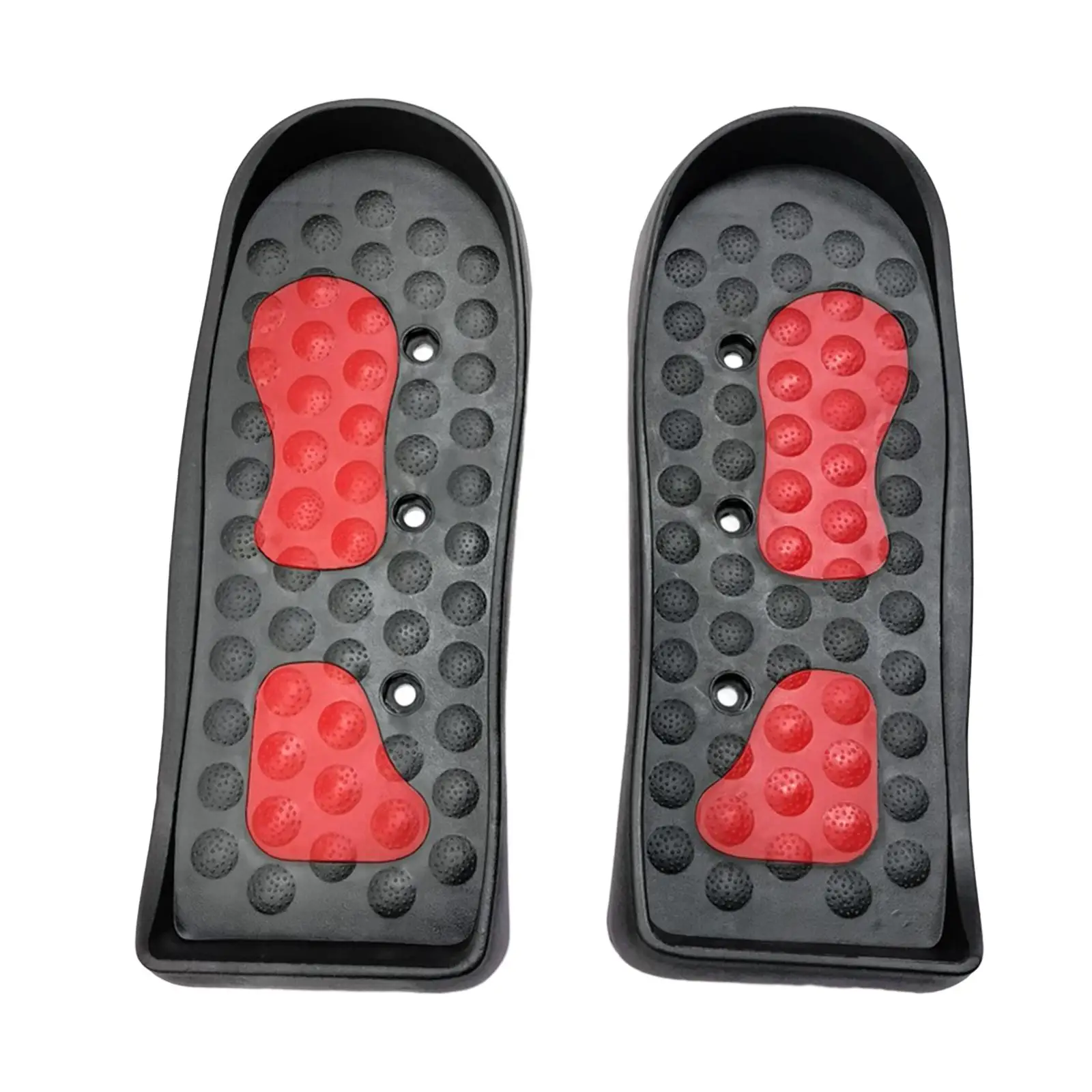 2Pcs Elliptical Trainer Pedals Fitness Footboard Replace Non Slip Practical Foot Pedals for Gym Use Fitness Indoor