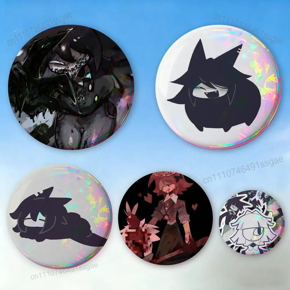 F-Fundamental Paper Education Badges Personalized Handmade Round Brooches Pins Accessory 25mm 75mm 44mm 58mm 32mm