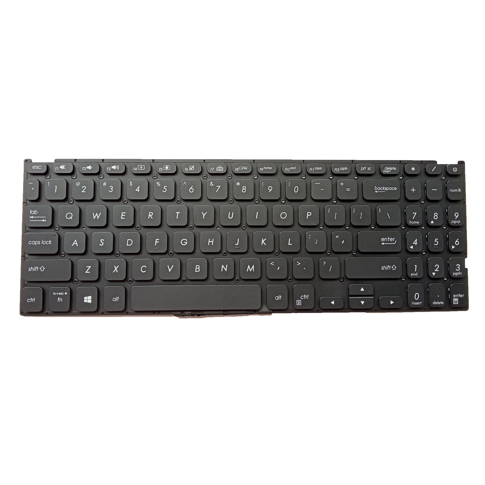 Teclado retroiluminado dos EUA para Asus Vivobook, F512, F512DA, F512J, F512UA, X512, X512D, X512U