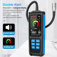 Analyseur de gaz halogénés Freon R22 R32 R134a, détecteur de fuites de réfrigérant pour climatiseur R404a R410a R123a 0-1000PPM HVAC HFC/HCFC 2