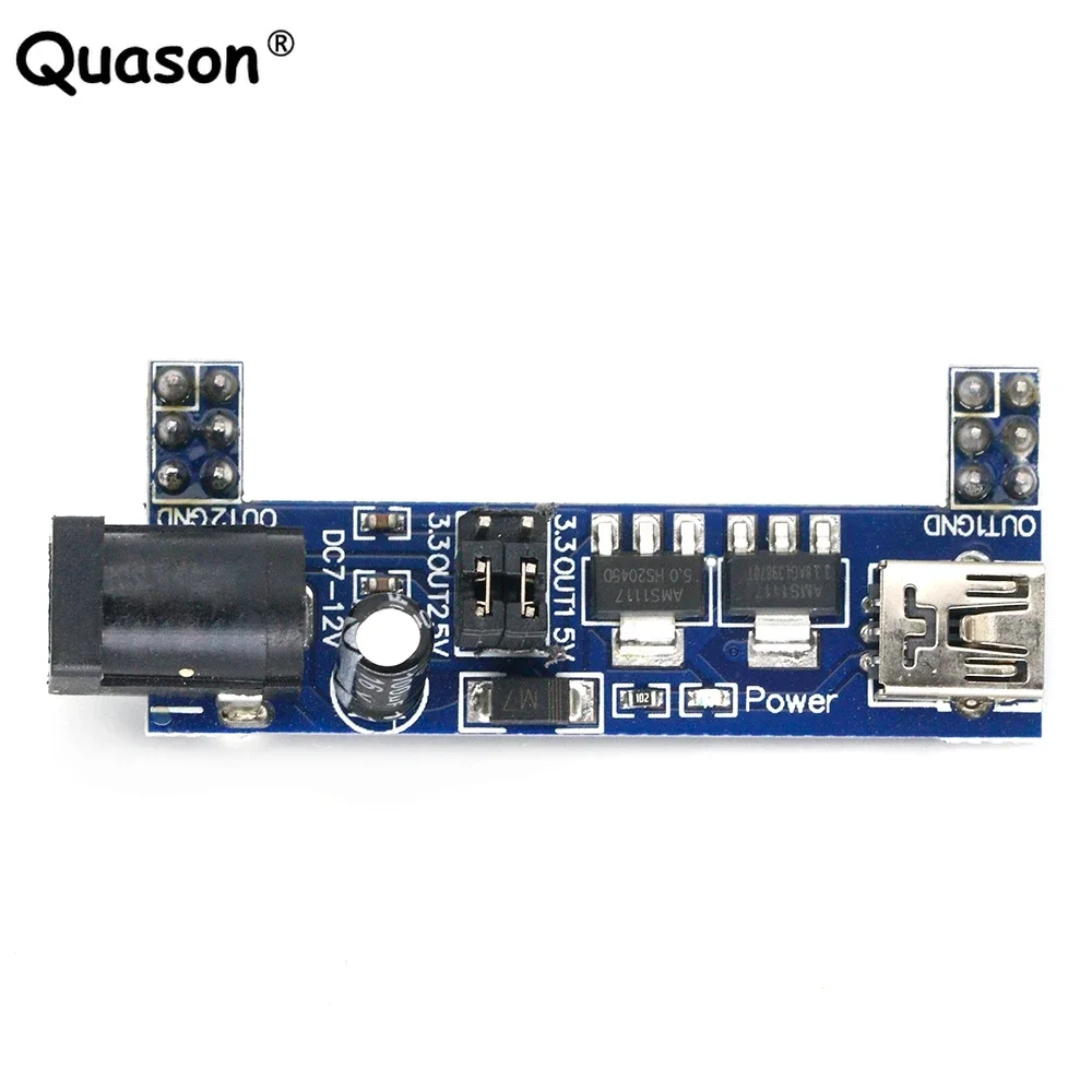 مصدر طاقة مدمج MB102: تقييم عملي ونصائح مهنية لمشاريع Arduino