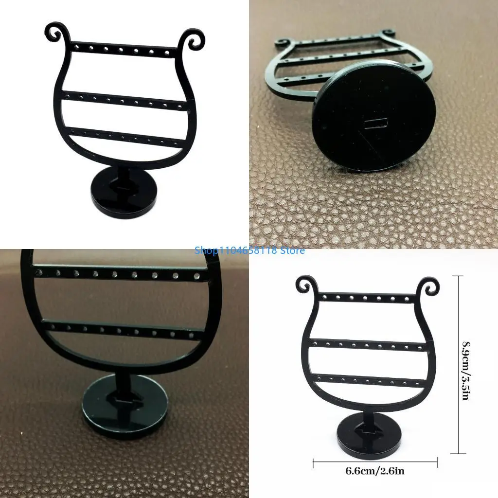 

25 Holes Earring Holder Bottle-Shape Earring Display Jewelry Displays Marketing Holders Glass Ear Stand