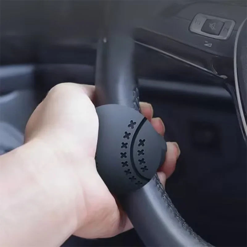 One Hand Steering Booster Car Steering Wheel Knob 360 Degree Rotation Steering Wheel Knob Ball Labor-saving