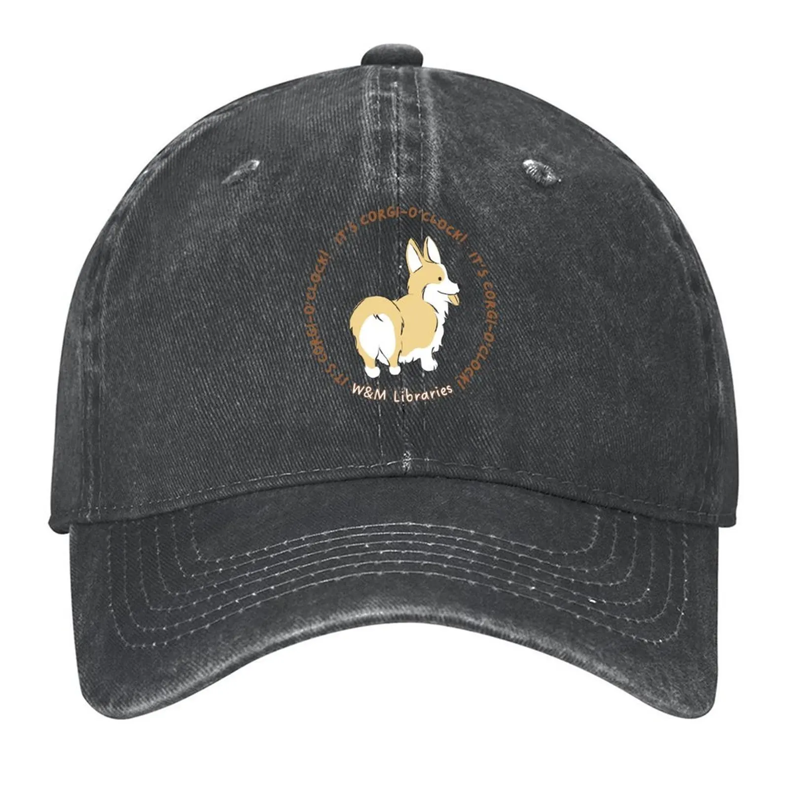 

It's Corgi-O'Clock! - Nellie Edition Baseball Cap custom caps hats on offer Streetwear Christmas Hat Women Men's