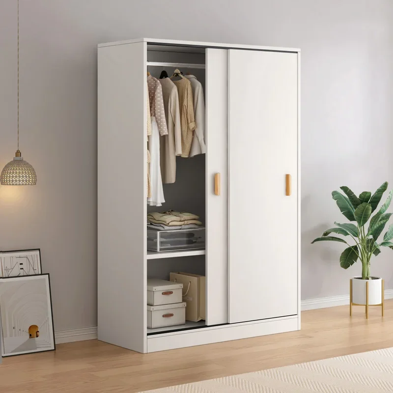 White Stackable Wardrobe Space Saving Wooden Bedroom Organizer Wardrobe Bedroom Display Armario Ropero Dormitorio Furniture