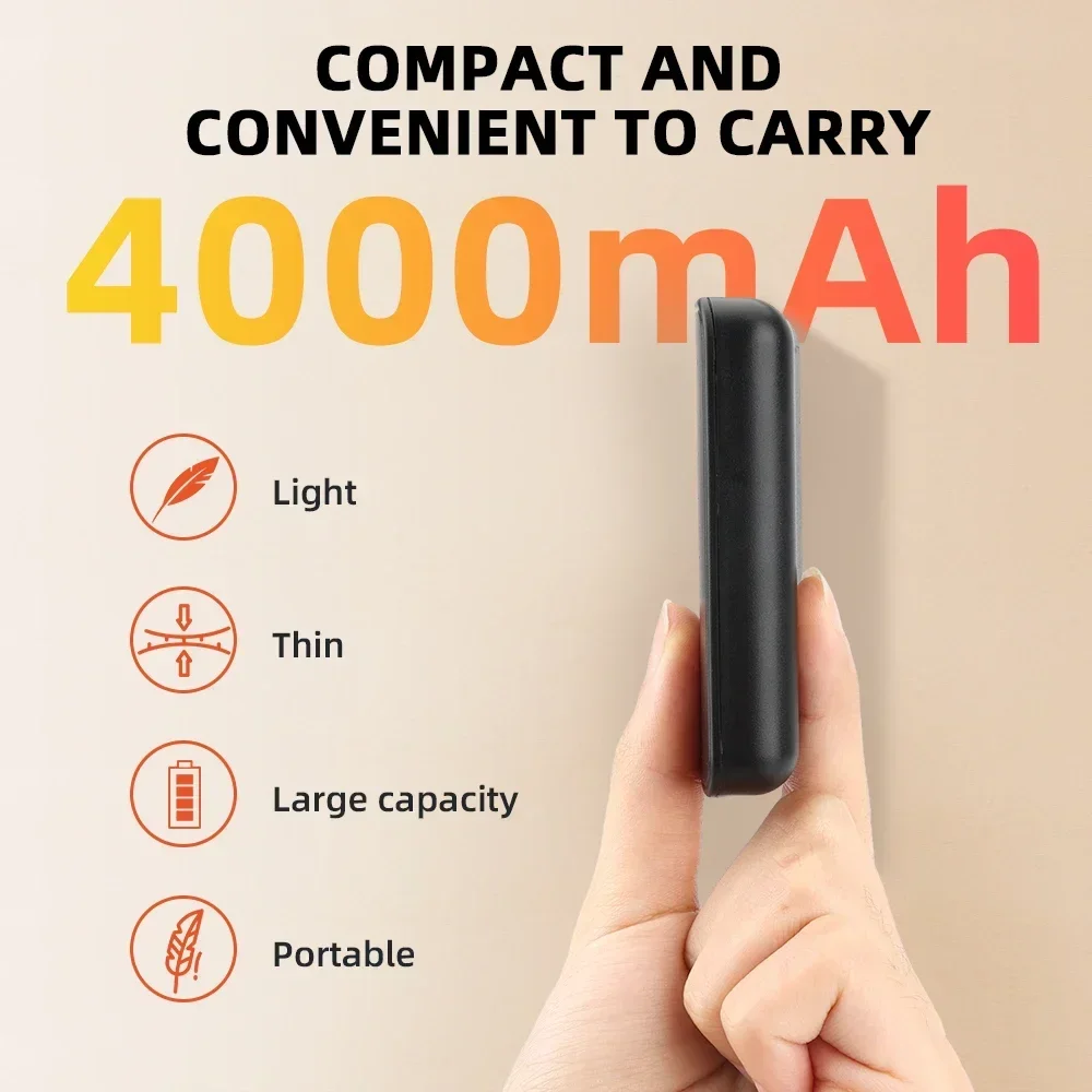 KEMIMOTO 3.7V 4000mAh Battery Remote Control For Heated Socks Gloves Heated Insole Rechargeable Safety Batteries Light Thin