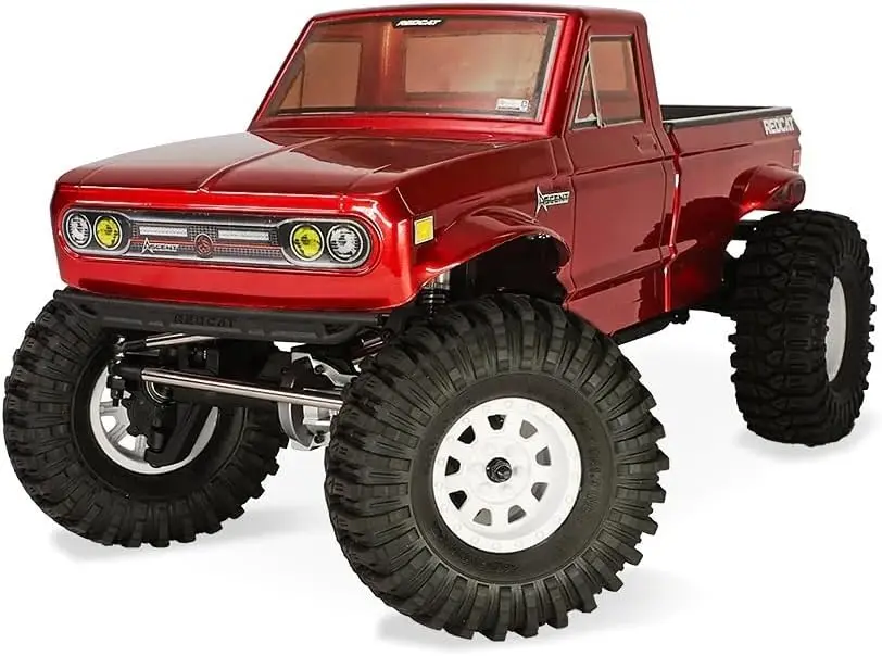 Redcat Ascent 1/10 Scale Rock Crawler – High-Torque 4WD RC Trail Truck with Portal Axles, Waterproof Electronics, LiPo Ready, RT