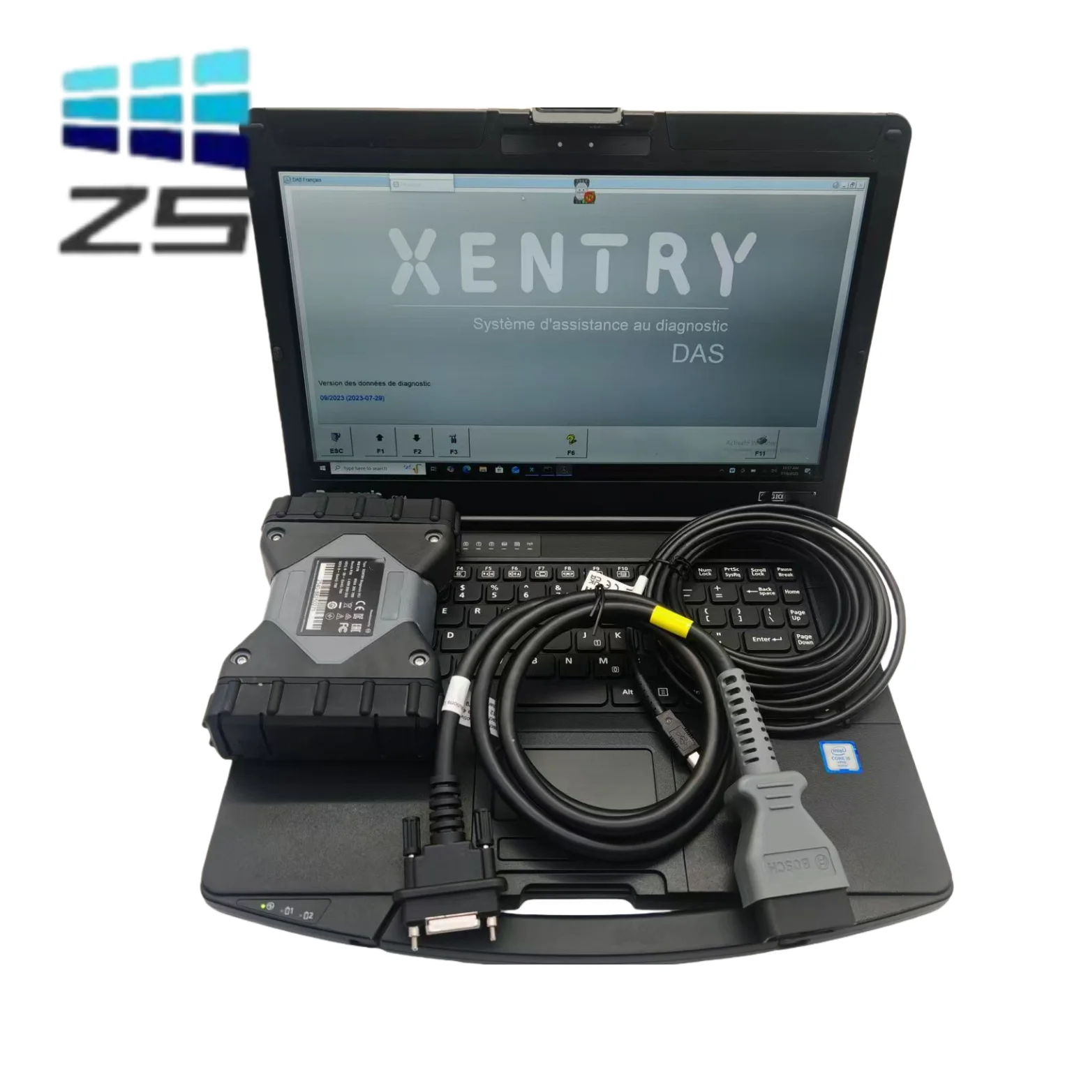 The DAS WIS EPC diagnostic VCI WIFI DOIP MB STAR C6 multiplexer is suitable for Mercedes Xentry and supports 12V and 24V C6 diag