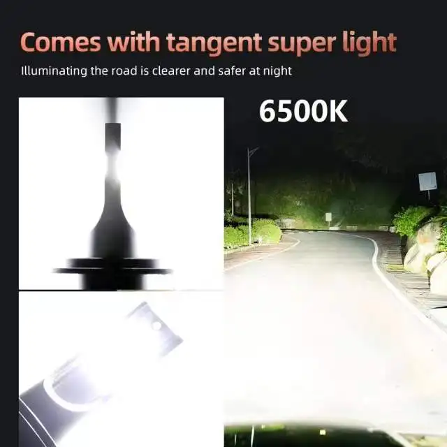 2x H16 PSX24W H16JP 3570 LED Car Headlight 20000LM Auto Fog Lamp Car Anti Fog Light Bulb 6000K 12V