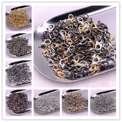 20 pz 10/12/14mm gioielli che fanno moschettone sciolto artiglio per fare gioielli fai da te collana bracciale accessori