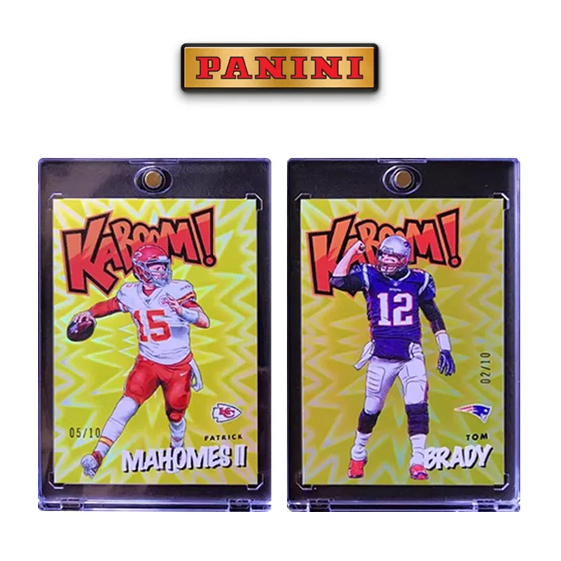 

Panini Diy Homemade 2021, Kaboom Gold Nfl Tom Brady, Патрик Махаме II, коллекционные карточки со звездой по регби, коллекция подарков на день рождения