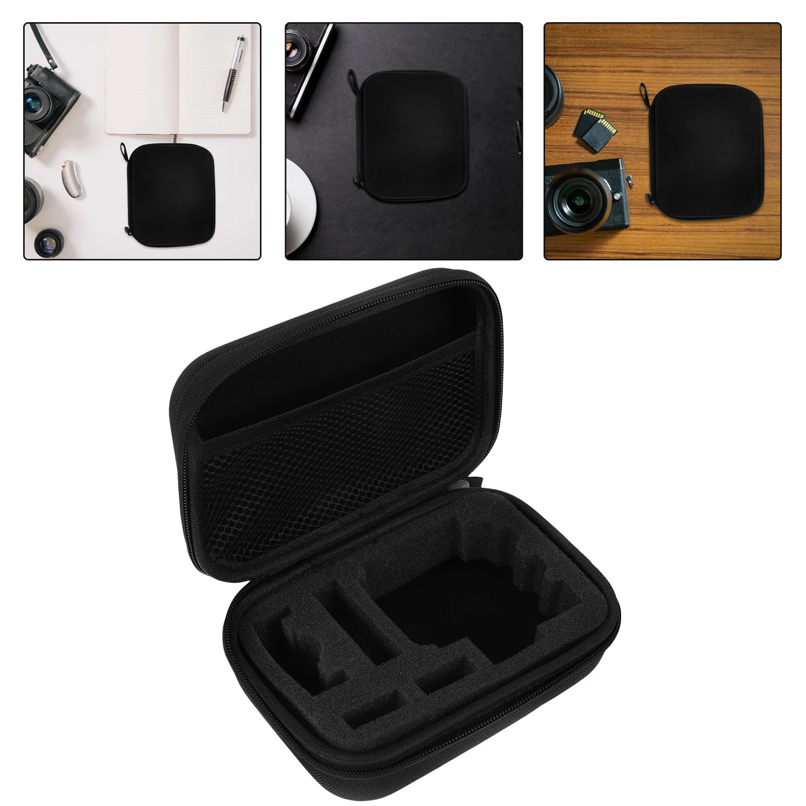 

Sports Camera Storage Bag Action Waterproof Case Bags Mountain Dog Compact Eva Hard Sided Zipper Travel