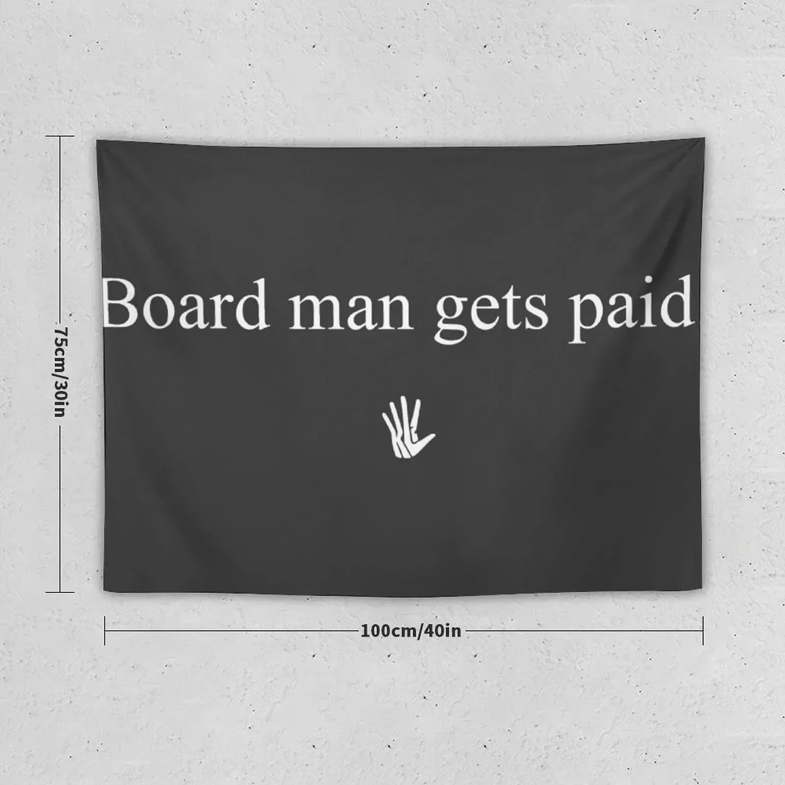 Board man gets paid Kawhi Leonard Tapestry Room Decoration Accessories Bathroom Decor Funny Tapestry