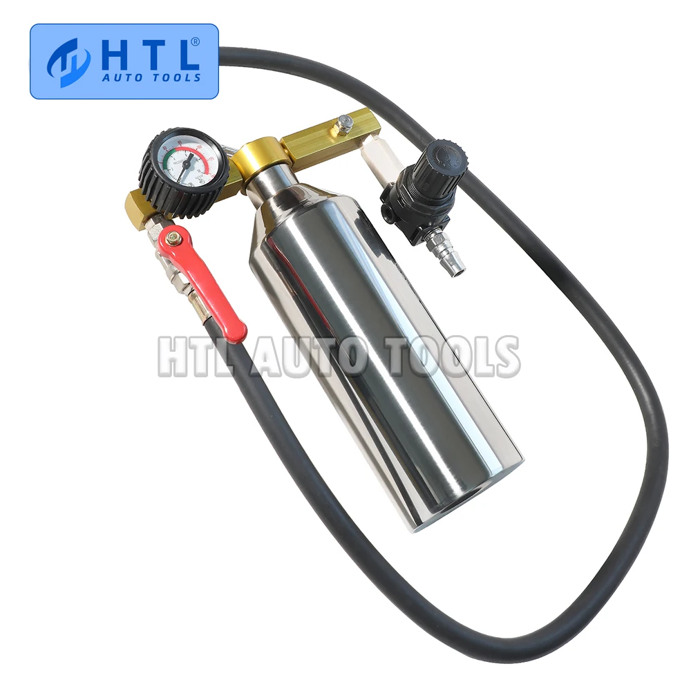 Kit de limpeza e teste de injetores de combustível, sem-desmontar, com estojo, para carros de gasolina, tanque de 750ml, 145psi