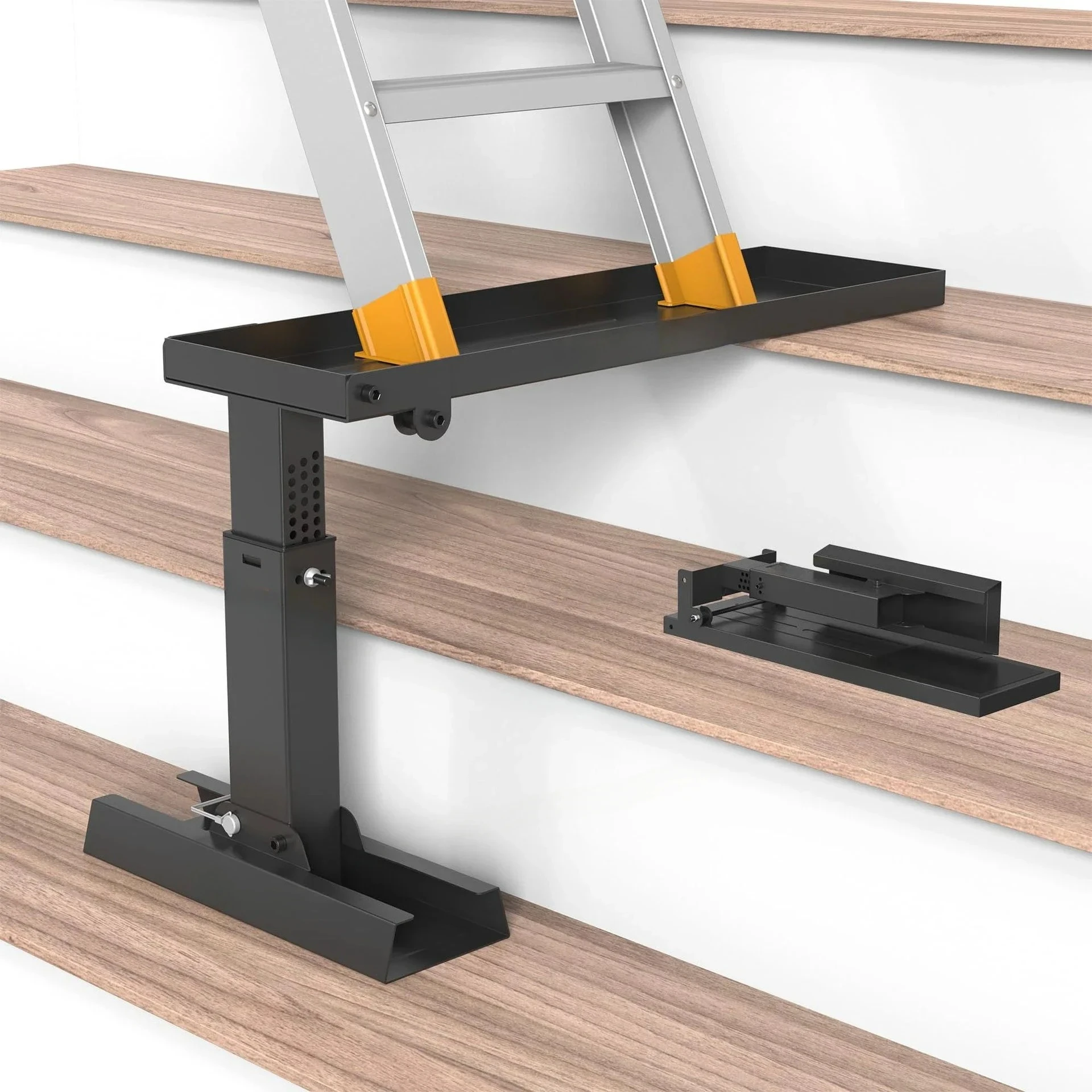 Ladder foot level, ladder foot pad, support base expander Ladder Extender Pro
