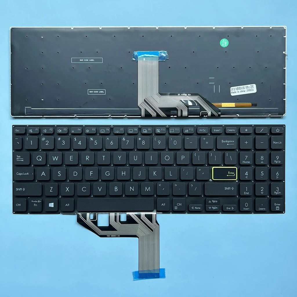 M513 klawiatura amerykańska dla Asus VivoBook M513I M513IA M513U M513UA K513 K513E K513EA K513M K513MA F513 F513E F513EA F513IA F513IA