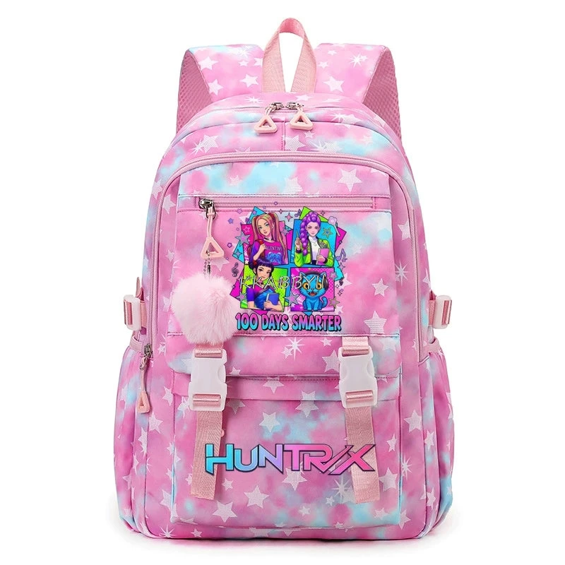Mochila para estudiantes KPop Demon Hunters, Mochilas de gran capacidad para adolescentes, mochila escolar para estudiantes, mochila de viaje para ordenador portátil para mujer