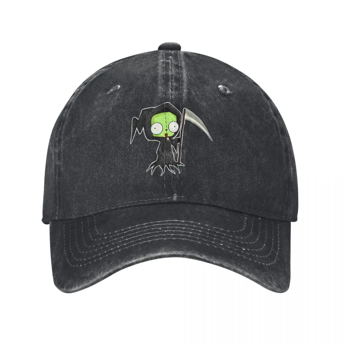 Spooky Baseball Cap Men Hats Women Visor Protection Snapback Invader Zim Gir Caps