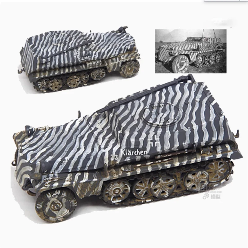 

1/72 Scale German 253 Artillery Observation Vehicle 197 Assault Artillery Battalion 1942 Tracked Tank Model CP0270 Collectible