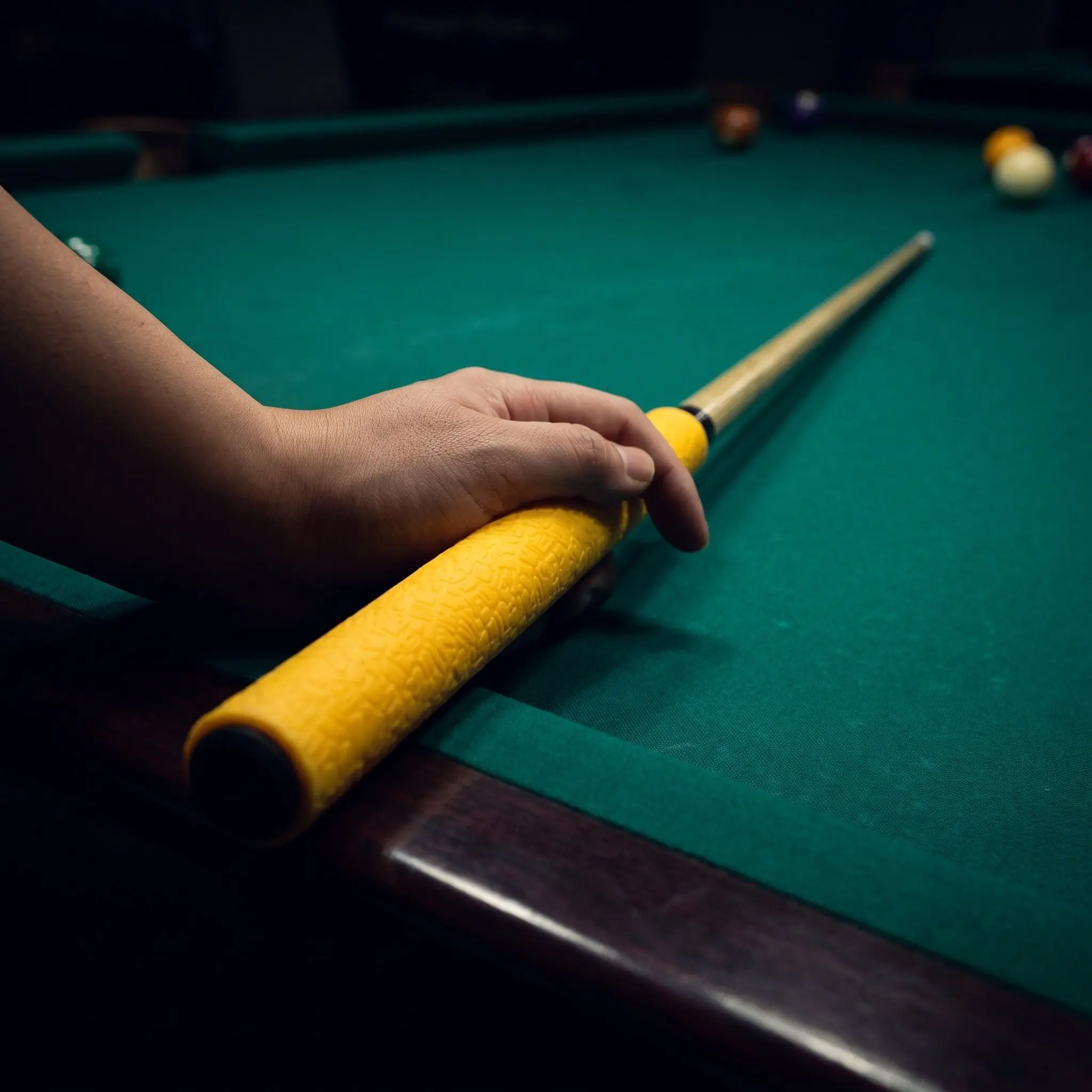 Silicone Non-Slip Pool Cue Grip Wrap for Billiards, Snooker, and Cue Sports – Secure Hand Protection Sleeve