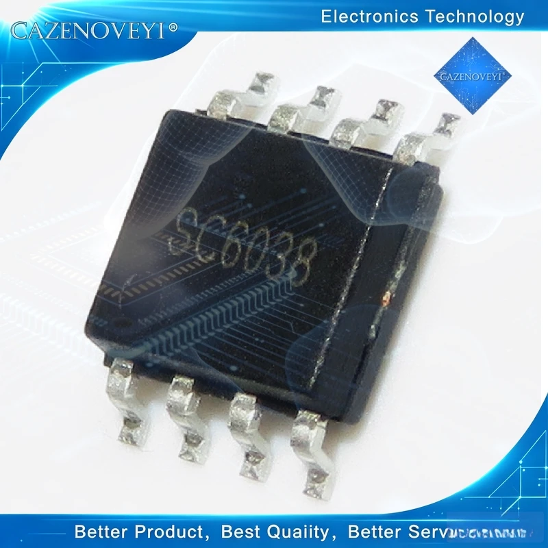 (5-10-20-30-100PCS) 6038 SOP-8 SC6038 Ready Stock Fast Shipping Wholesale Low MOQ Mixed Order