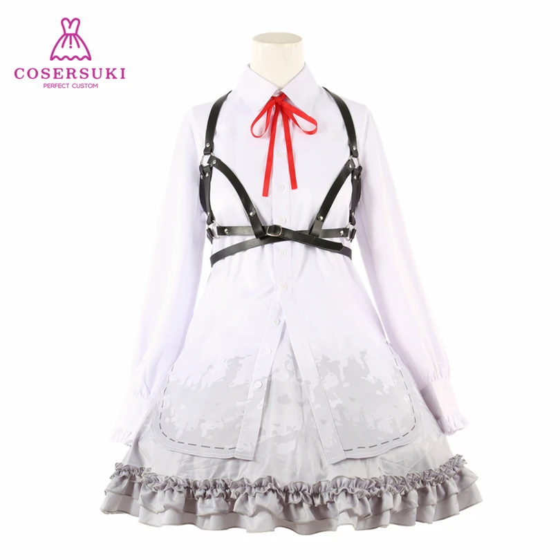 

PJSK Project Sekai White Dress Rin Ren Cosplay Costume Halloween Carnival Customizable Costume Outfit