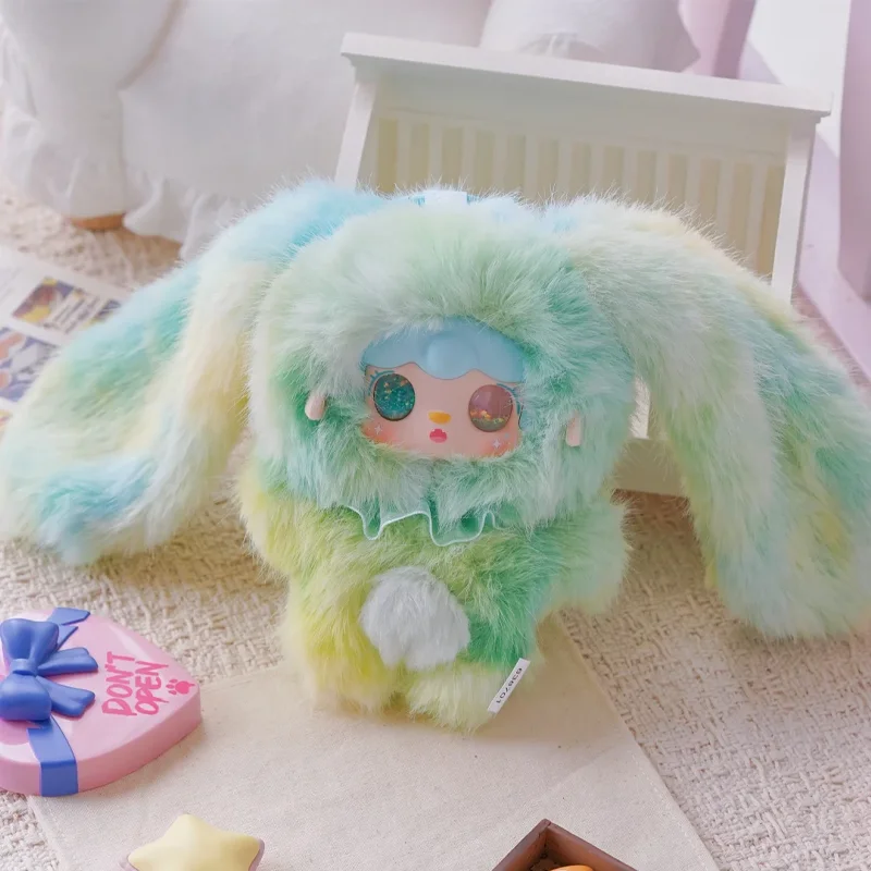 Yooki Hopping Bunny Series Vinyl Pluche Blind Box Kawaii Pop Desktop Ornament Leuke Rugzak Sleutelhanger Trendy Speelgoed Verrassingsgeschenken