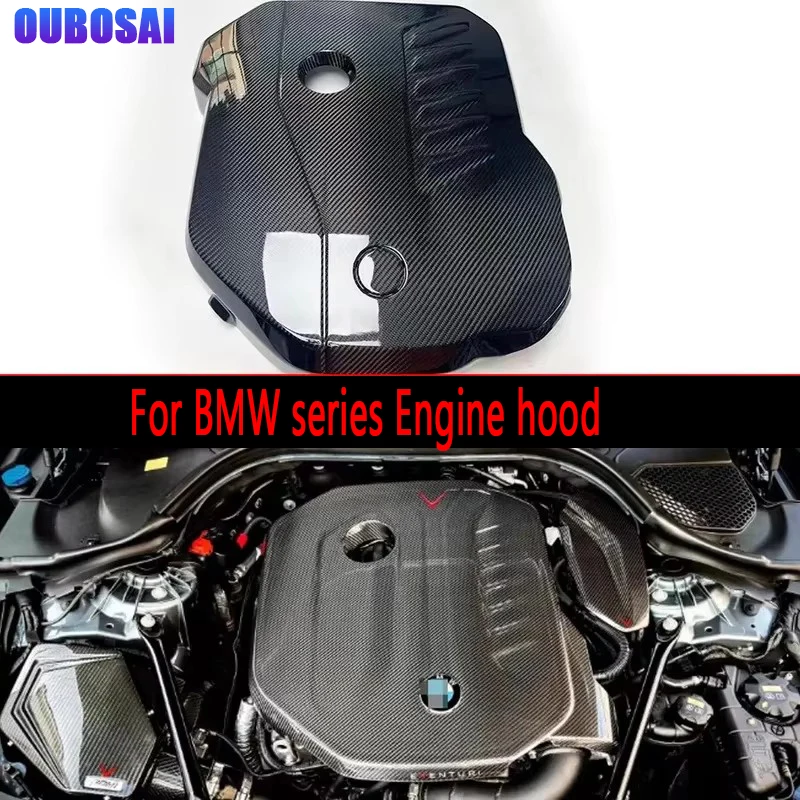 

For BMW series X3 G01 X4 G02 X6 G06 X5 G05 Carbon fiber engine hood B58 3.0T 6-cylinder engine hood cover body kit