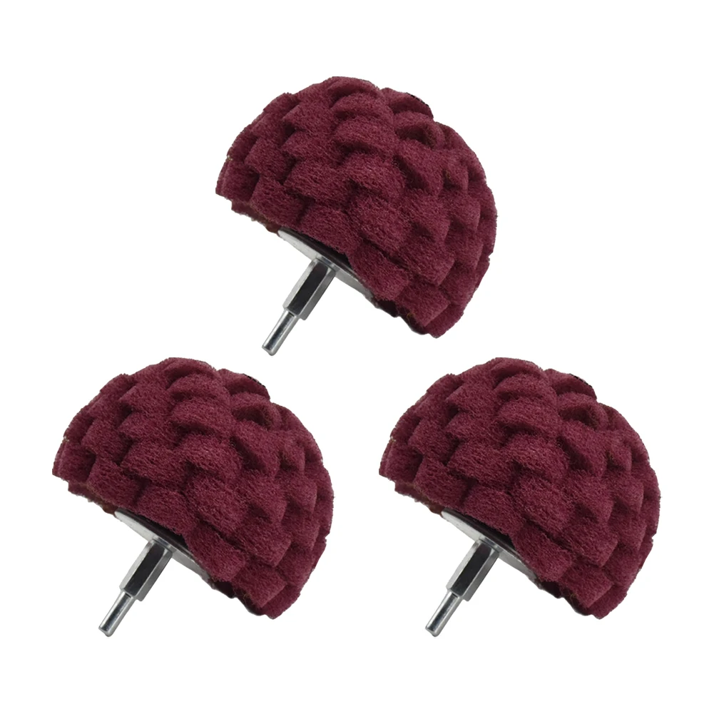 

Набор из 3-х нетканых абразивных полирующих кругов для полировки и шлифовки металла, совместимых со сверлом