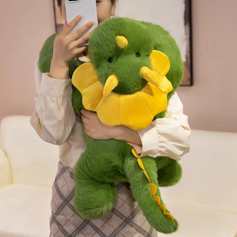 30-65cm High Quality Plush Animals Raccoon Throw Pillow Soft Long-arm Dinosaur Sloth Panda Koala Plush Toy Cushion Home Decor